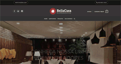 Desktop Screenshot of bellacasaacabamentos.com.br