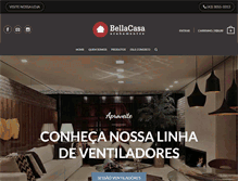 Tablet Screenshot of bellacasaacabamentos.com.br